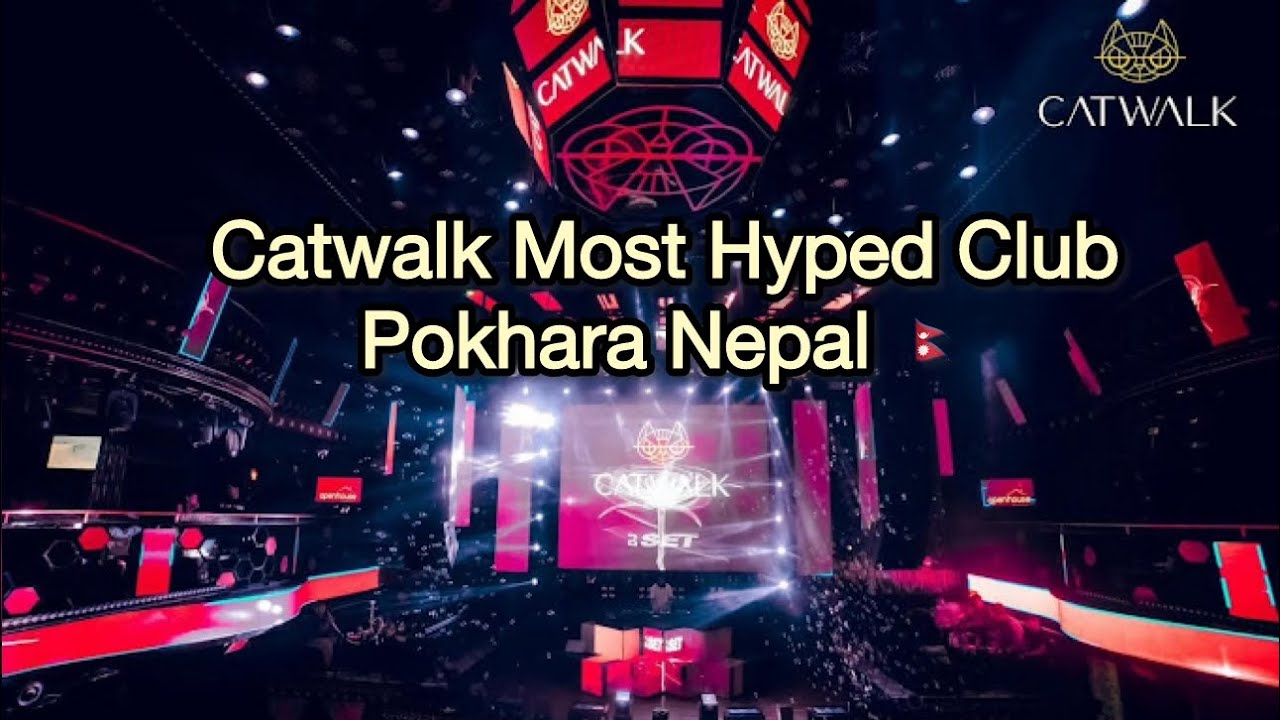 This Club in Pokhara is INSANE 🤯 | Catwalk Experience