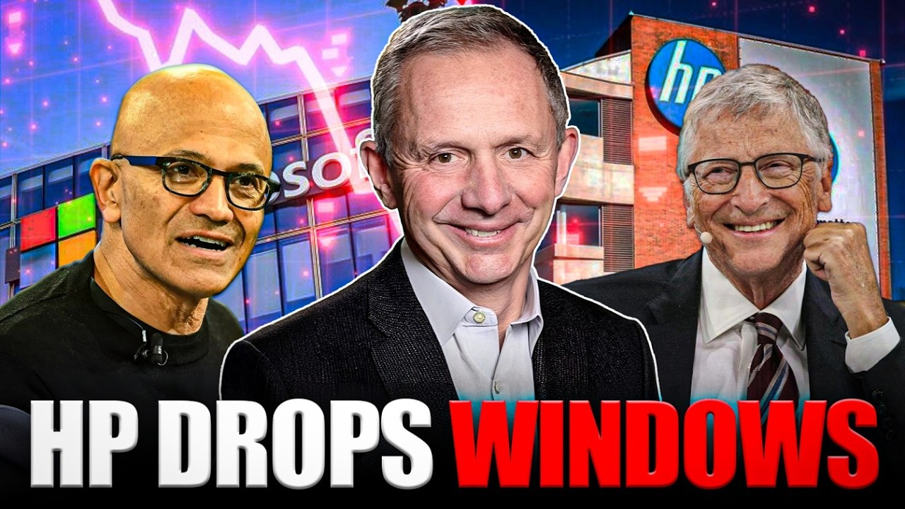 Bill Gates PANICS as HP Ditches Windows — Microsoft Faces Global Backlash