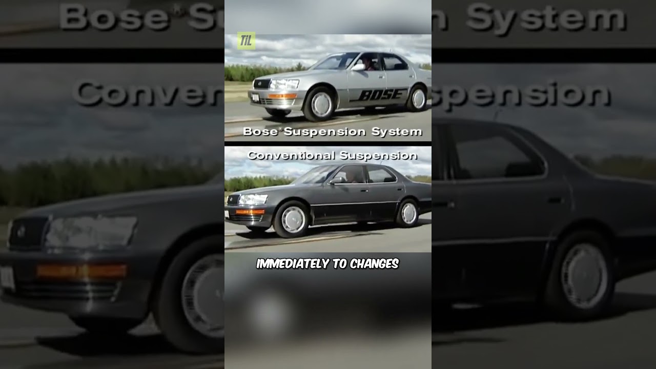Smoothest Car Suspension😮 : Bose Project Sound