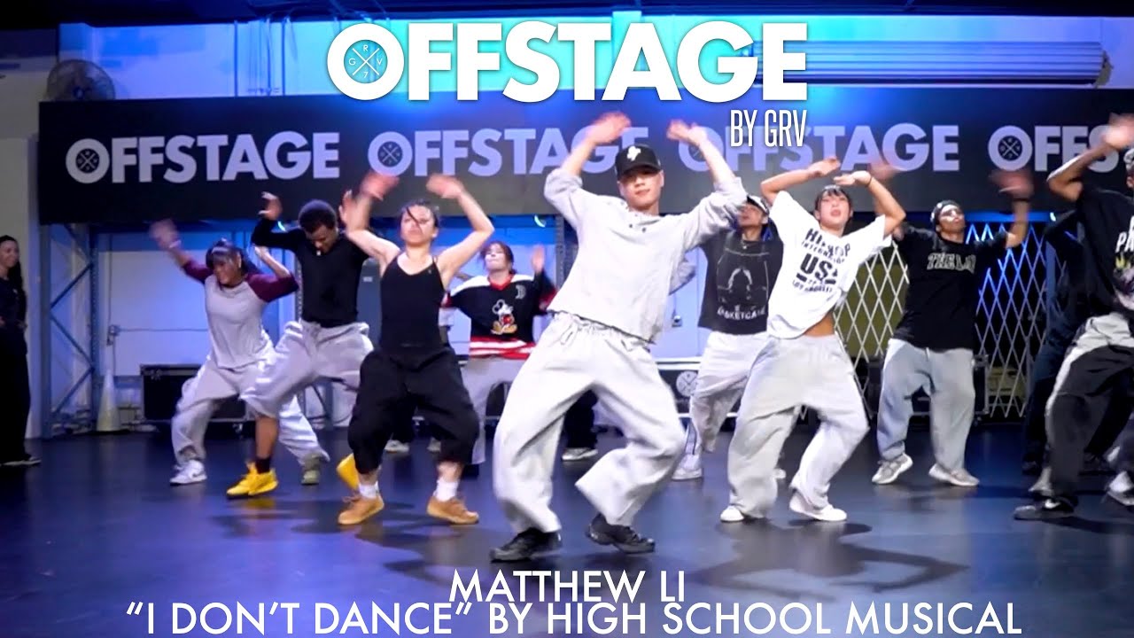Мэтью Ли поставил хореографию к песне &laquo;I Don&rsquo;t Dance&raquo; из мюзикла &laquo;High School Musical&raquo; в танцевал...