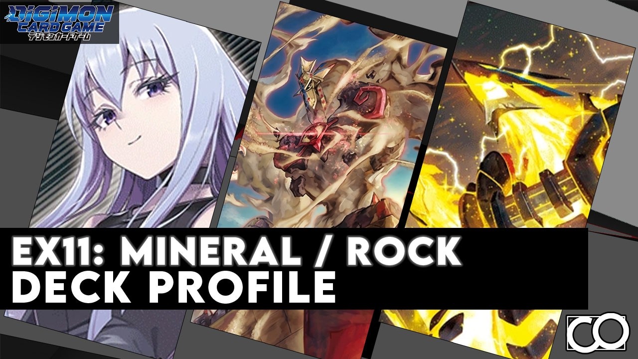 Перезарядка! Перезарядка! Профиль колоды Mineral Rock EX11 Magneticdramon /Pyramidimon