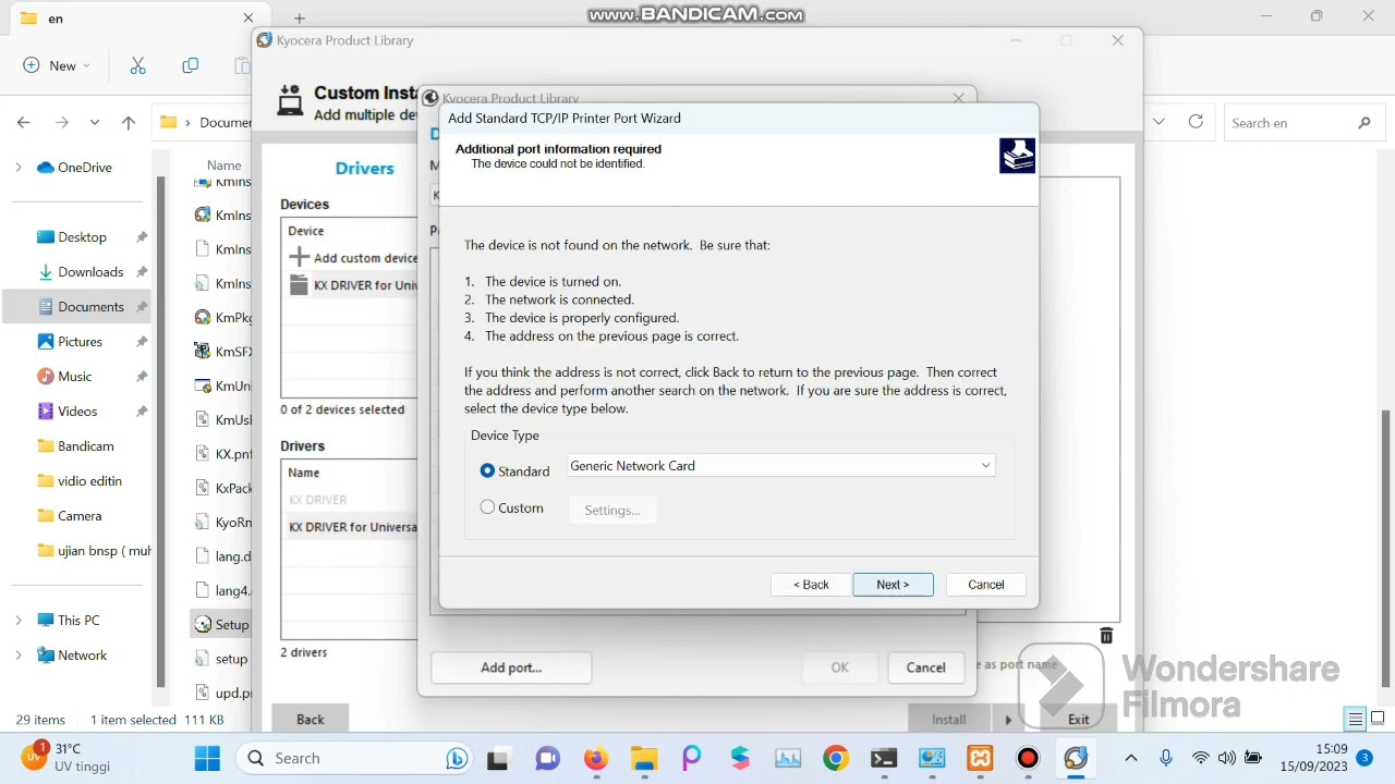 cara install driver Kyocera universall / semua jenis kyocera #kyocera #driver #install