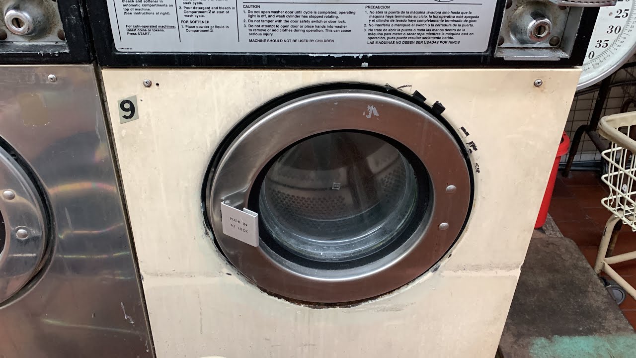 Laundromat day S2 Episode 1 Wascomat Junior W74 Washer Hot wash cycle