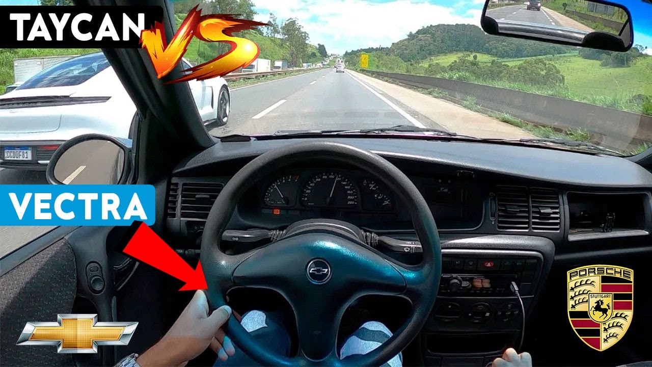 VECTRA B 2.2 8V IMPRESSIONOU A PORCHE ACELERANDO TUDO E CHEGOU PRIMEIRO AO DESTINO FINAL!