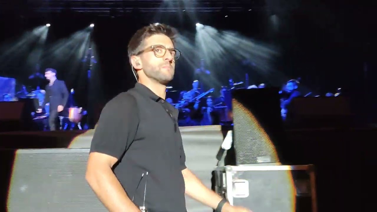 My video from first row: Medley, Il Volo, Palmanova, 21 July 2022.