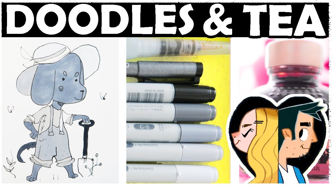 OUR FIRST COPICS AND 200K - DOODLES AND TEA!