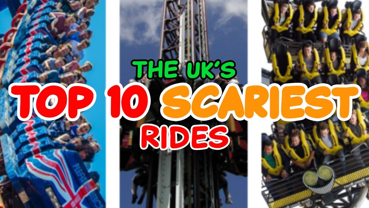 Top 10 SCARIEST rides in the UK | 2022