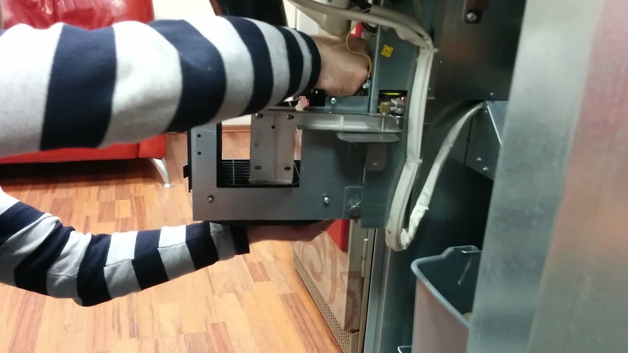 Регулировка лотка выдачи стаканов кофе аппарата под бумажные стаканчики