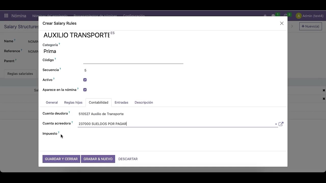 Cómo configurar nómina colombiana en Odoo 16-19 paso a paso (PARTE 1)