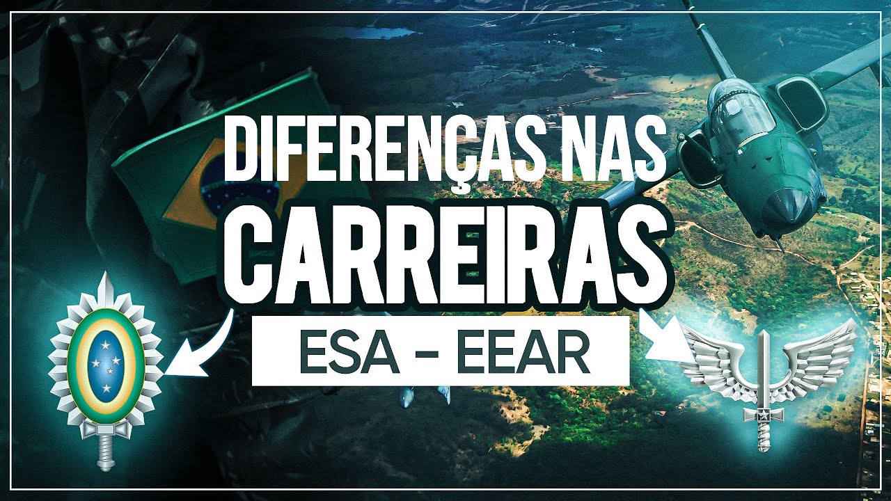 Diferenças na Carreiras | ESA - EEAR 🪖