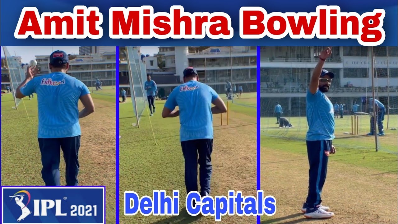 Amit Mishra Bowling Ipl 2021 | DC team | Delhi Capitals , IPL 2021,Amit mishra | DEKH CRICKET