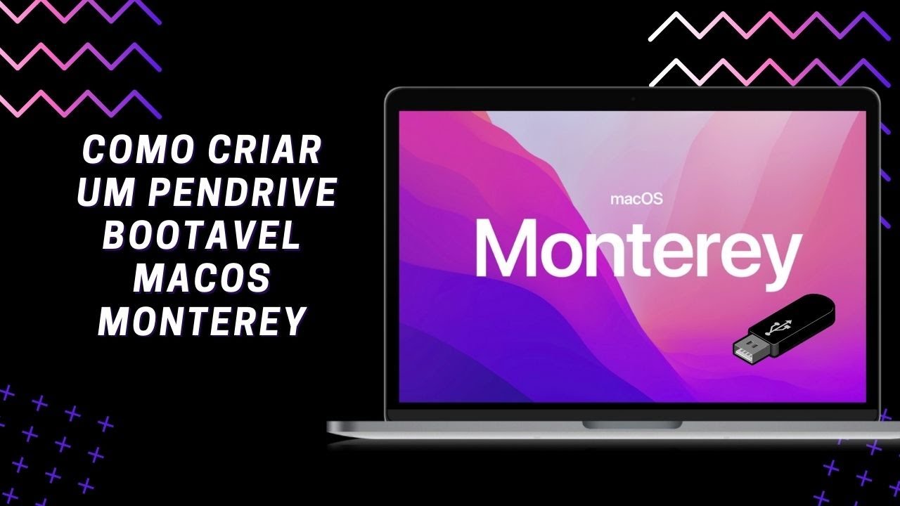 COMO CRIAR PENDRIVE BOOTAVEL | MACOS MONTEREY 2021