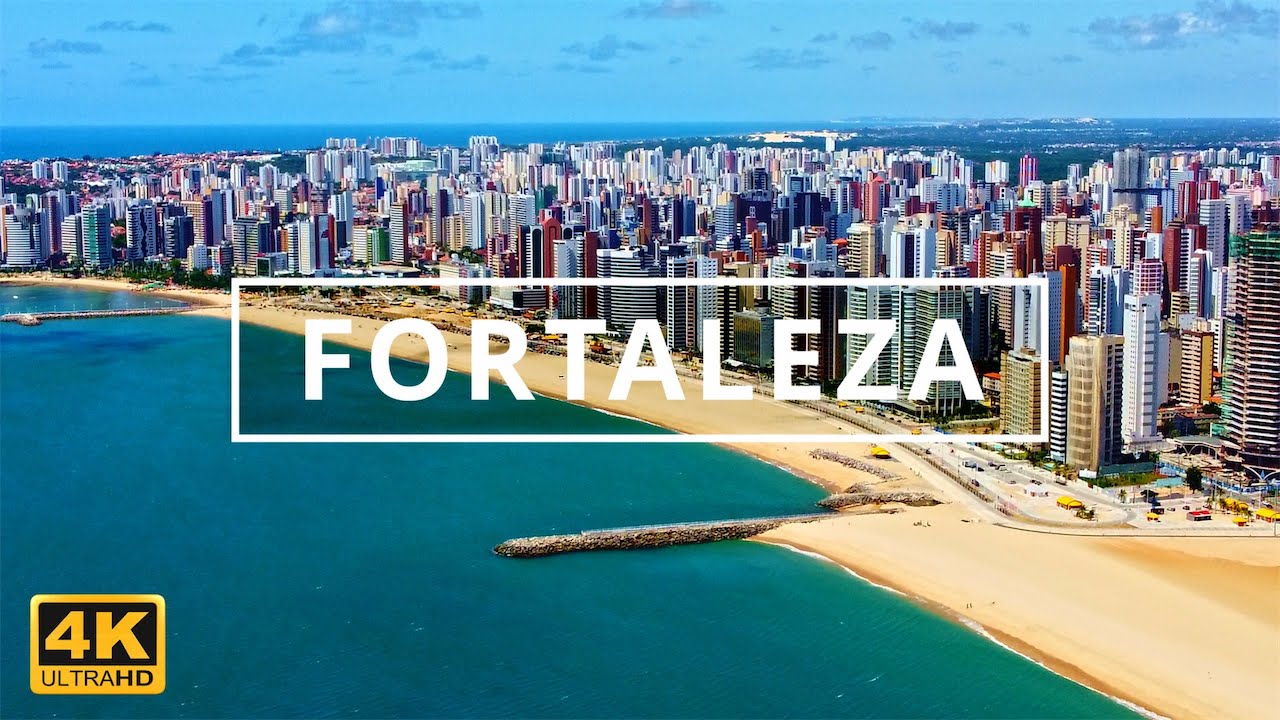 Fortaleza, Brazil 🇧🇷 | 4K Drone Footage
