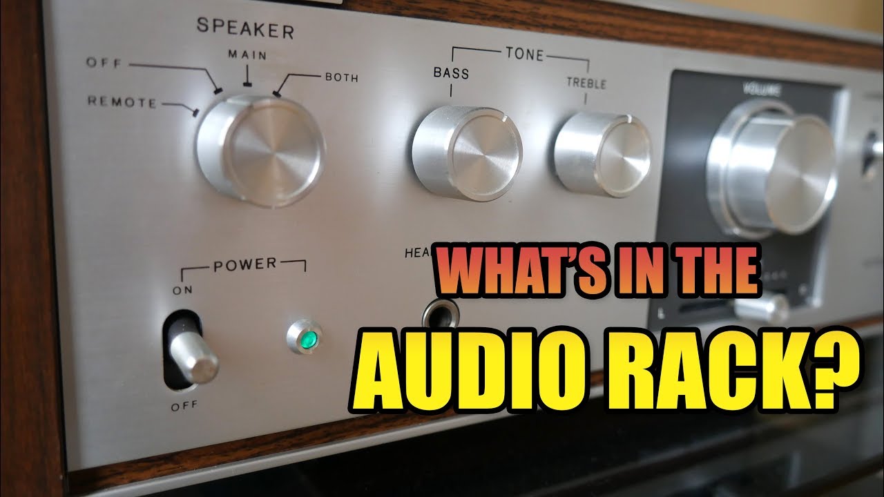 Audio rack components - what I've got and why