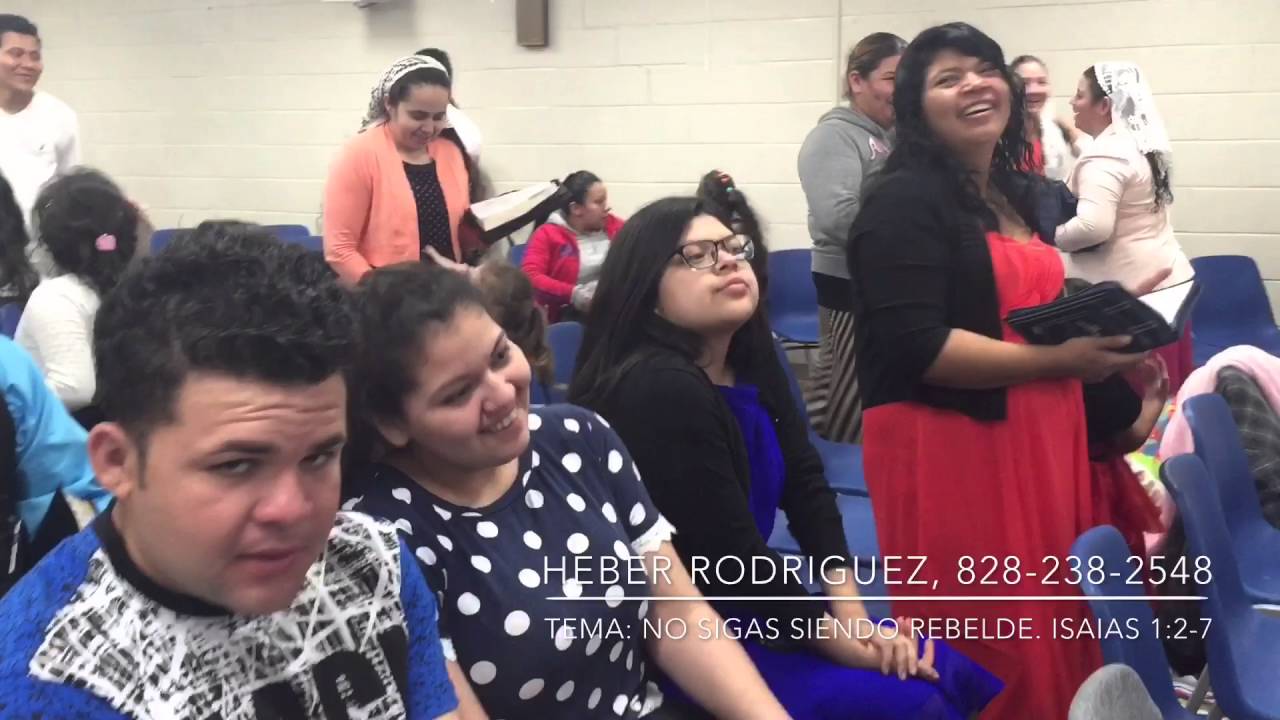 Heber Rodríguez, Tema:No sigas rebelde, Iglesia Ministerio de Dios Unido, 2ndo Aniversario,Riverdale