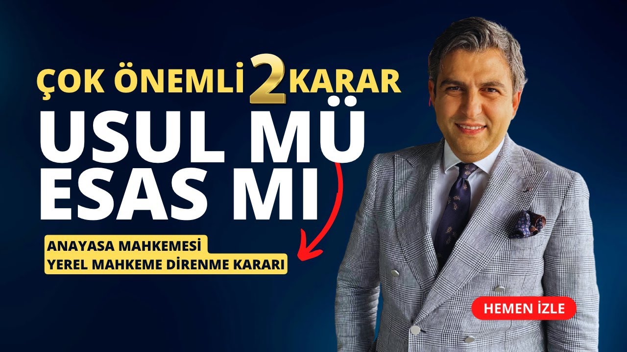 MÜLKİYET DAVALARINDA USUL KURALLARINA İLİŞKİN ÇOK ÖNEMLİ İKİ KARAR