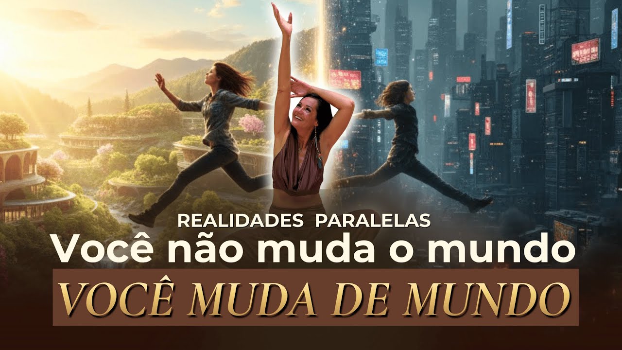 Realidades Paralelas: Pare de tentar mudar o mundo e MUDE DE MUNDO | Kelly Moraes