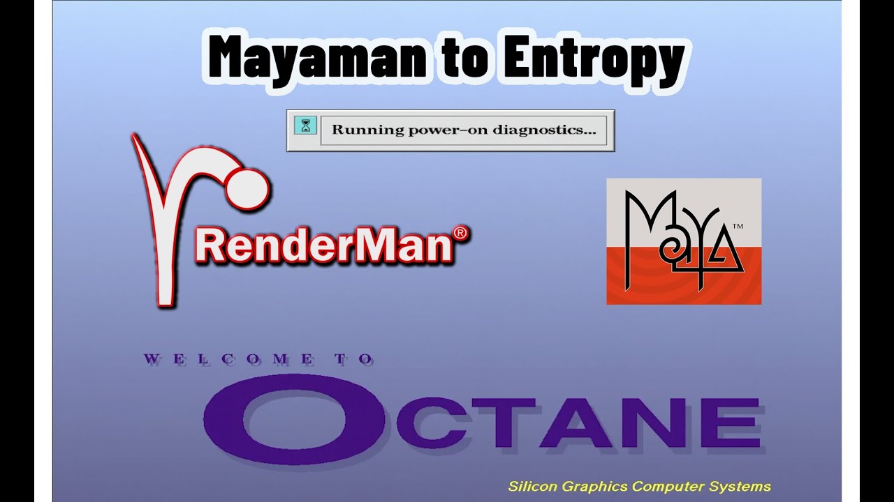 Renderman in Maya [MayaMan - Entropy]