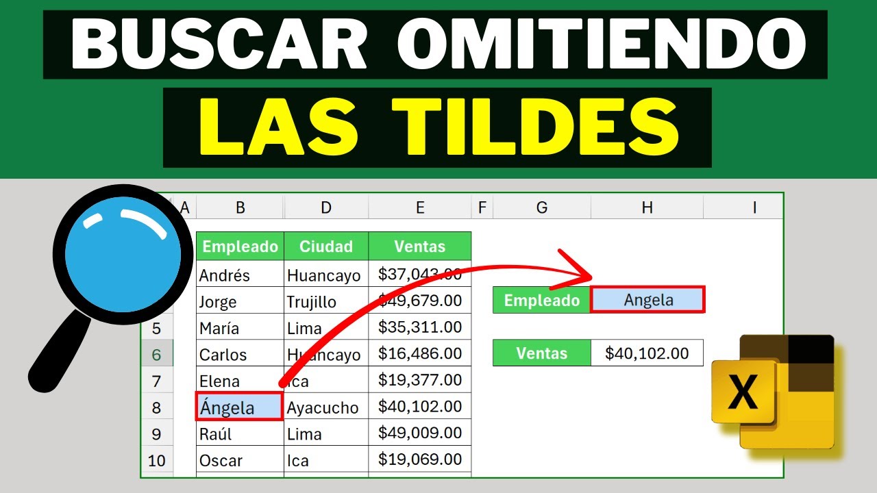 ¿Cómo buscar en Excel ignorando acentos? - Adiós a los problemas con tildes!