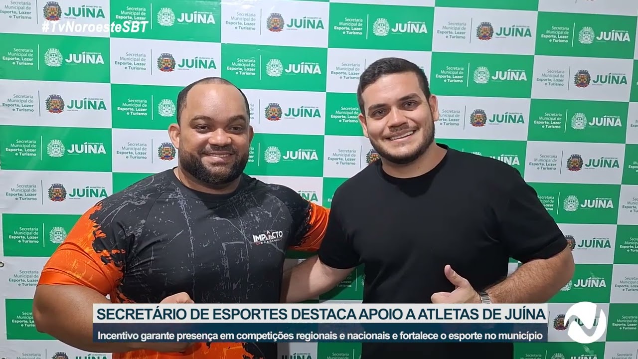 SECRETÁRIO DE ESPORTES DESTACA APOIO A ATLETAS DE JUÍNA