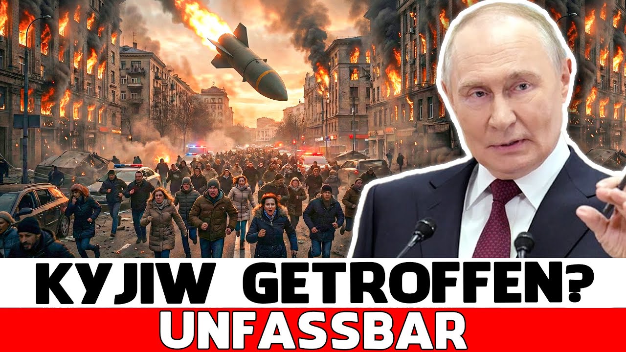 Der schlimmste Angriff? Russische Nuklearrakete trifft Kyjiw – Massenpanik bricht aus