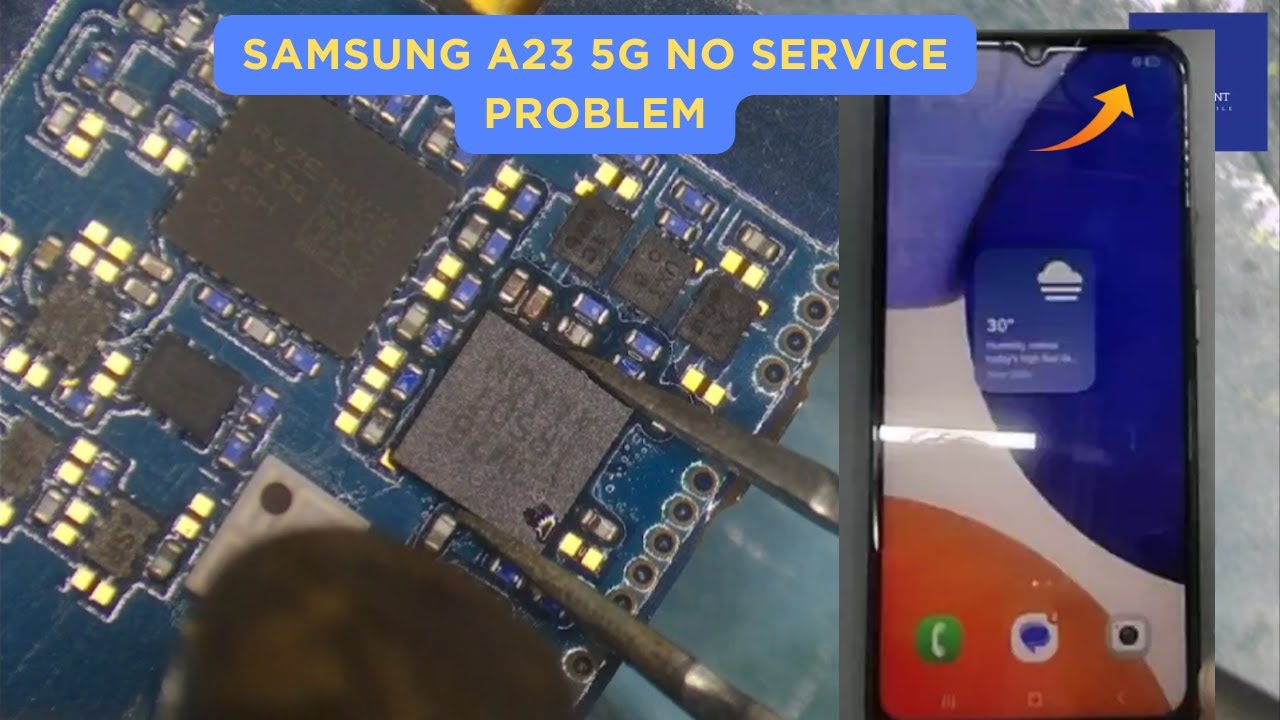 samsung A23 5g no service problem