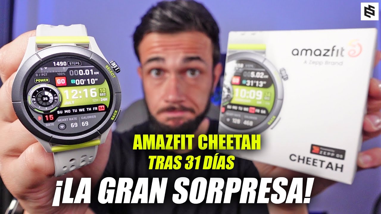 NADIE ESPERABA ESTO!🤯REVIEW AMAZFIT CHEETAH tras 1 MES