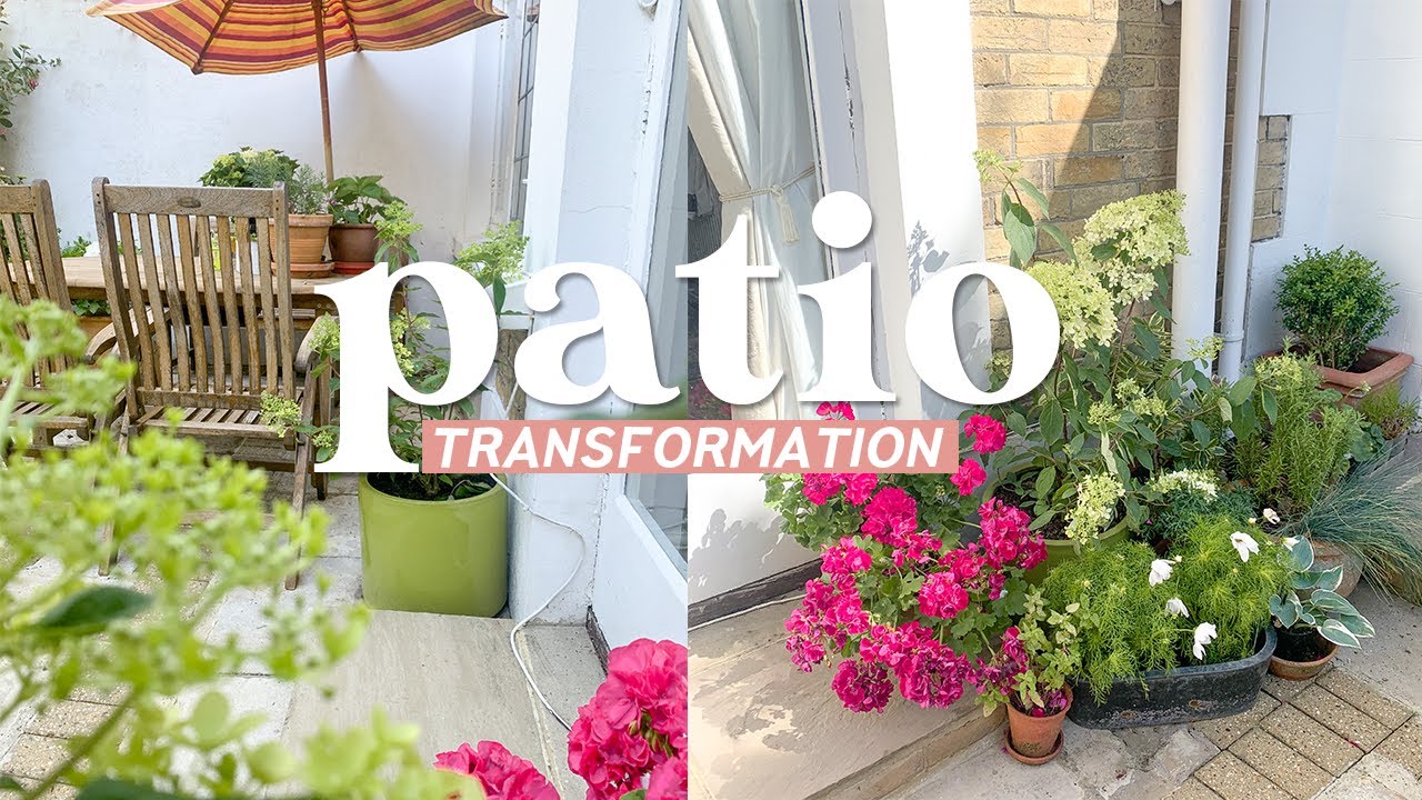 Patio Transformation Mini Makeover for my Nan 🌸Power Washing and Furniture Makeover