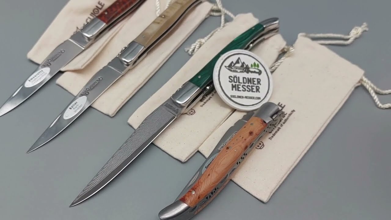 Laguiole En Aubrac klassisch schöne traditionelle Taschenmesser Made in France | Söldner Messerladen