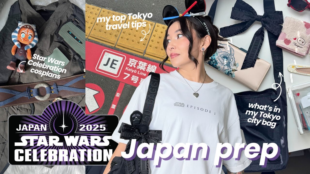 SWC Japan diaries ep.1: prep for Star Wars Celebration & Tokyo Disney in 2025!