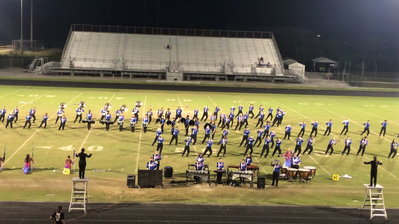 Saint Lucie West Centennial High School 2021 Straight Superior marching show Becoming  you