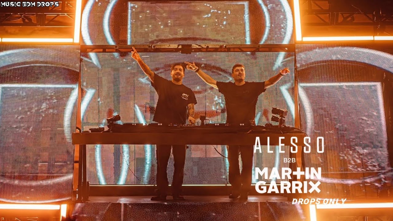 Martin Garrix B2B Alesso @RED ROCKS 2025 - Drops Only (4K60FPS)