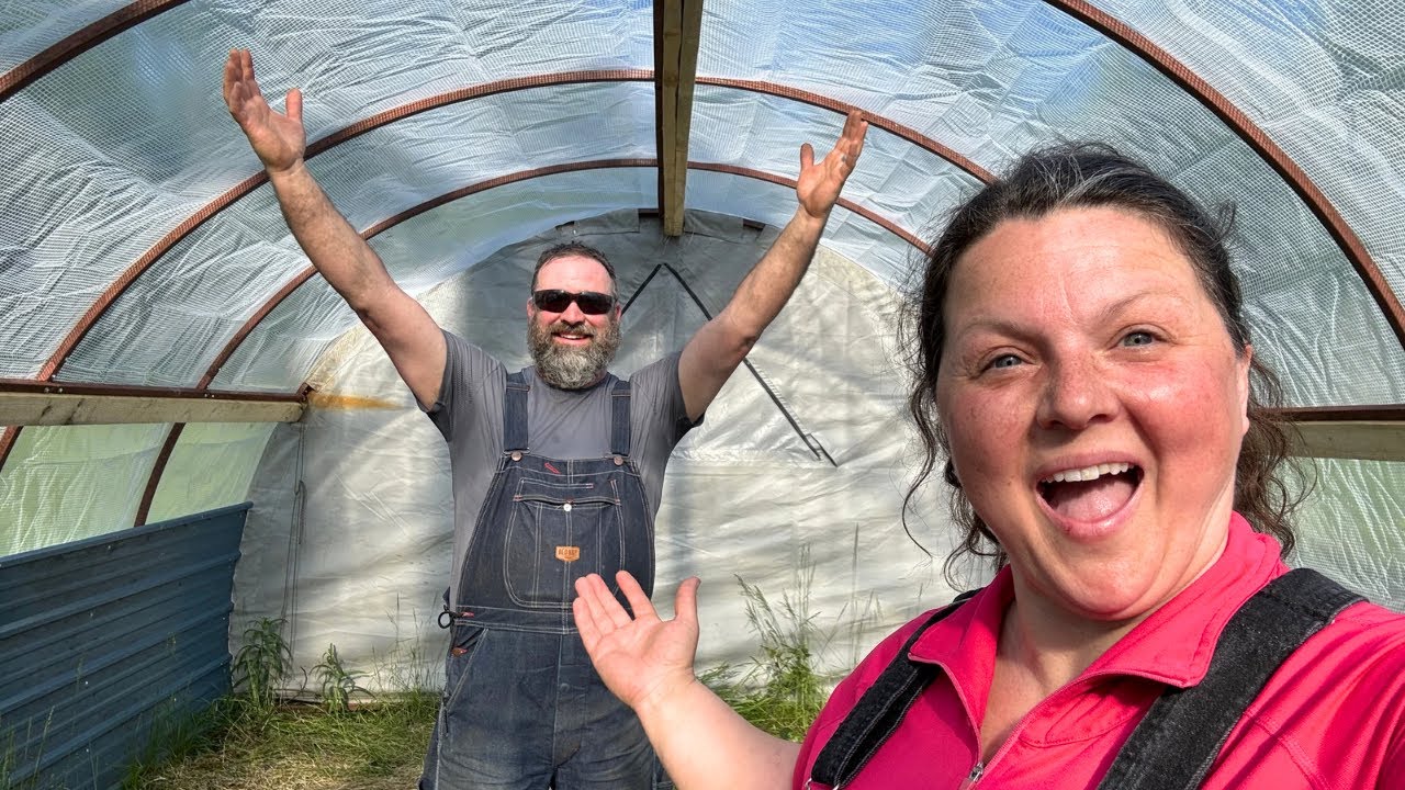 Massive Snow Crushes our Greenhouse, But These Alaskans Ain't No Sissies