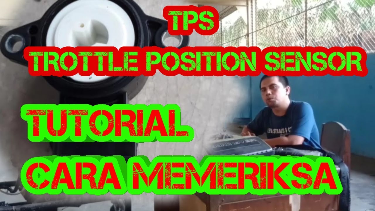 Tutorial cara memeriksa sensor TPS Trottle Position Sensor