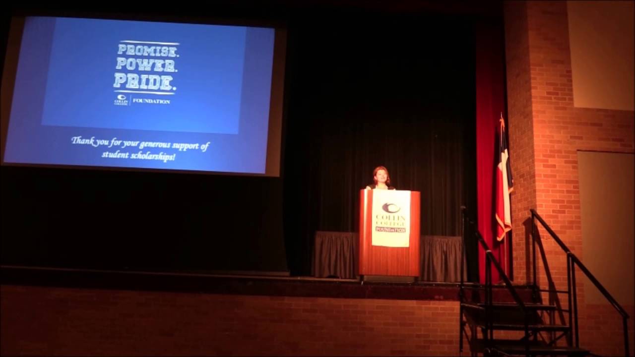 Mara Pitcher Scholarship Speech
