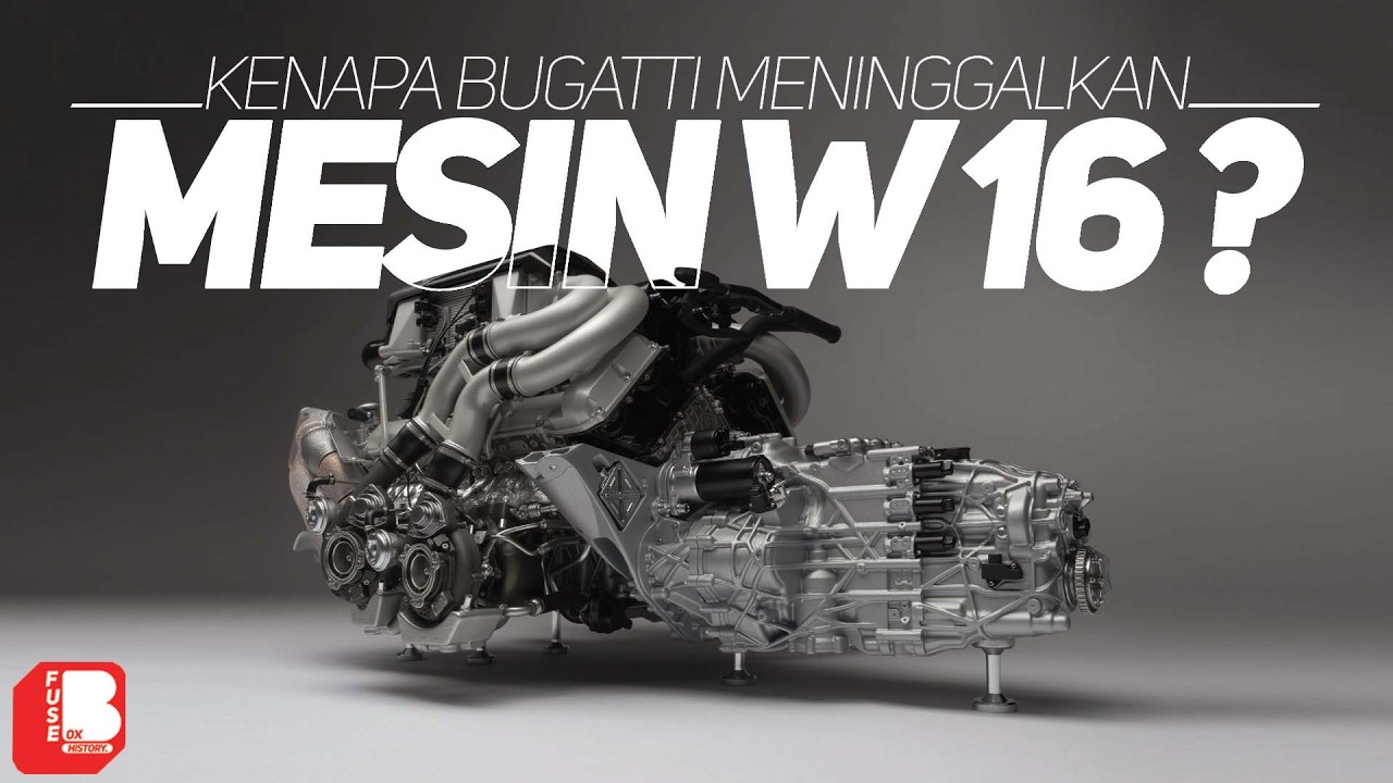Kenapa Bugatti Meninggalkan Mesin W 16 ?