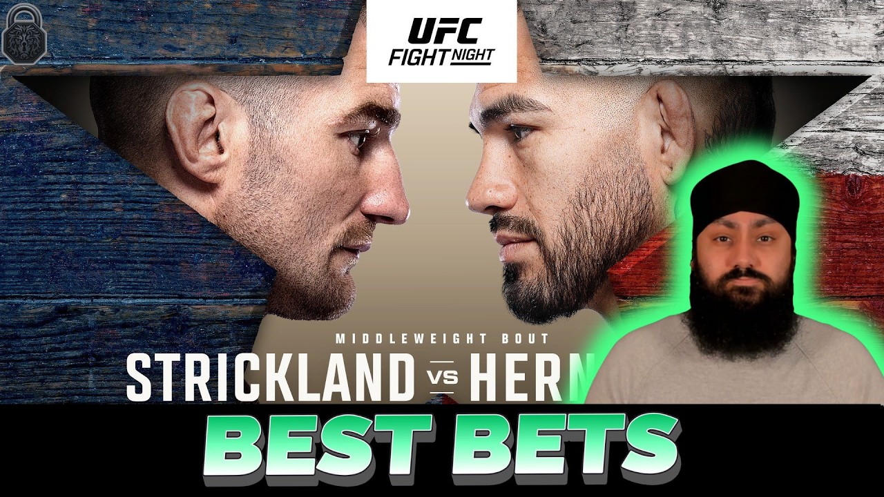 UFC Houston Best Bets | Lock of the Night, Live Dogs, Parlays, & Props
