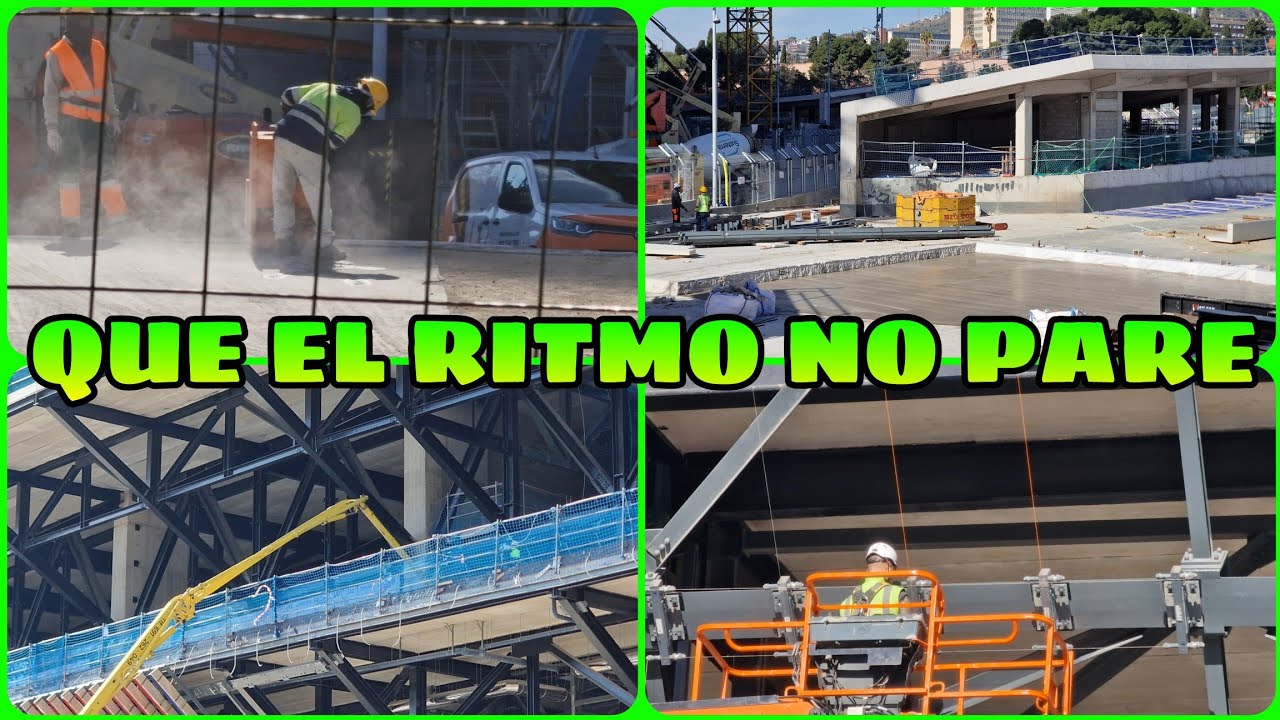 🔴OBRAS CAMP NOU (24 de Febrero)⚠️Esperando la noticia de la licencia 😑