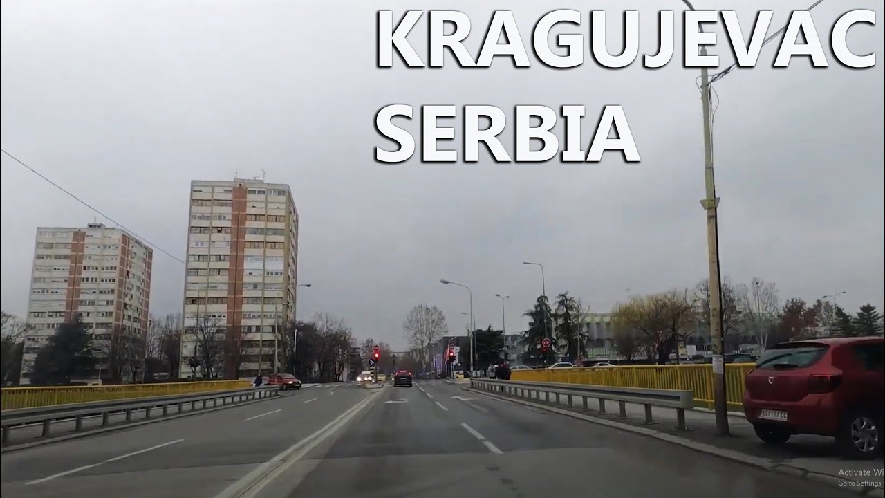 Kragujevac Serbia Driving Through City - Detailed Tour Of City 2018,2019,2020 year