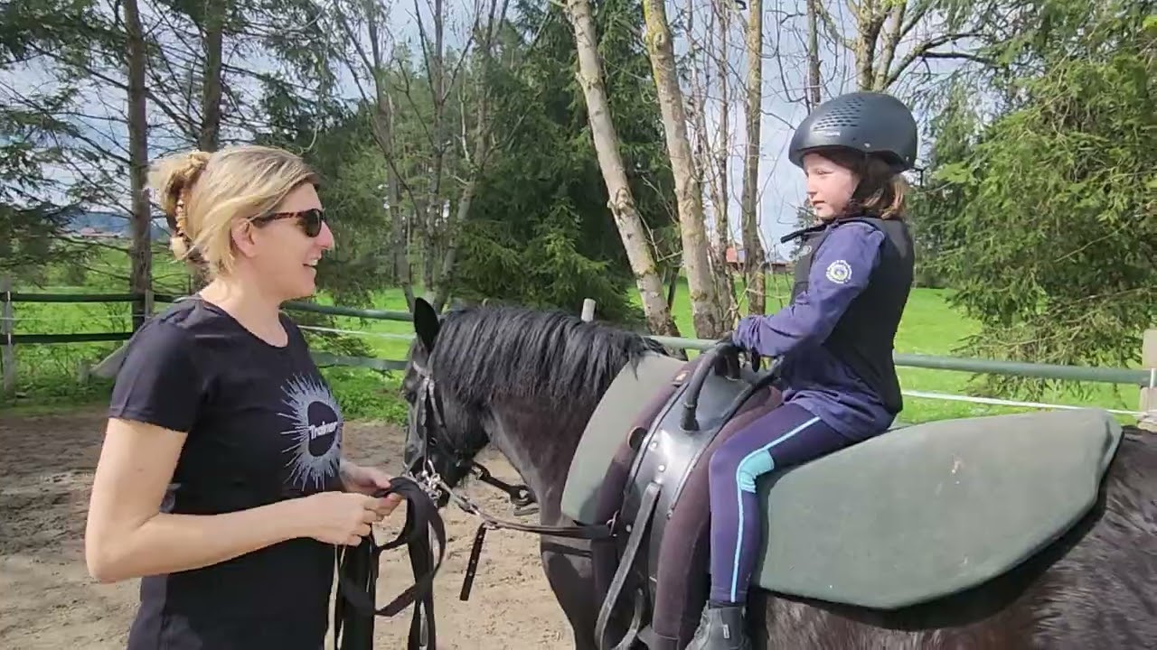 Voltigieren für Anfänger #pony_pferderanch_weissensee 🐴💚
