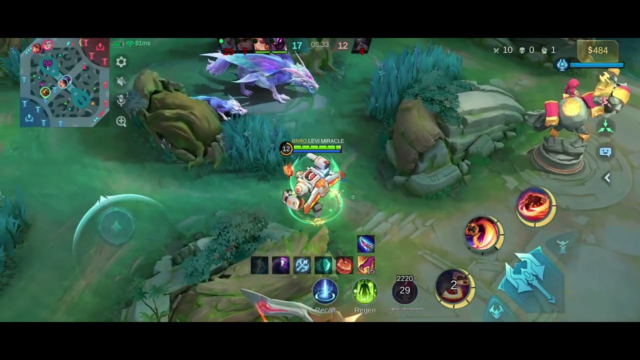 One hit delete Jawhead #mobile legend