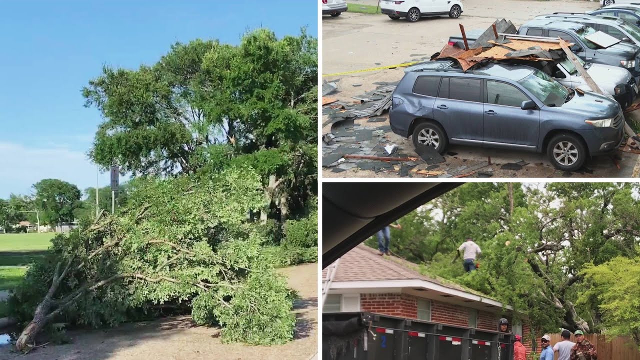 Familias evacuadas, daños en viviendas y otros impactos tras el paso de las tormentas en Richardson