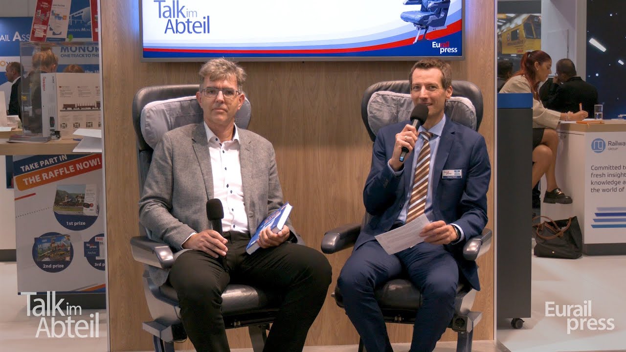 Talk im Abteil mit PD Dr. Ing. habil. Ulrich Maschek #innotrans