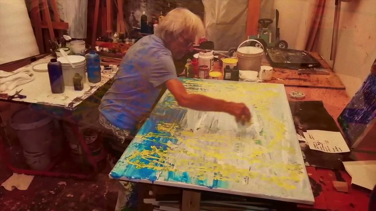 G&eacute;rard Economos Painting: watch the master artist at work