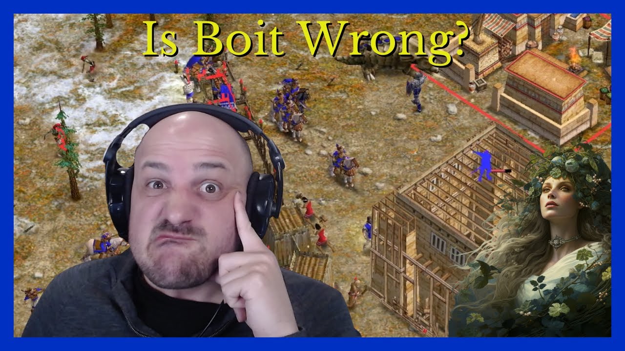 Boit put Gaia WHERE on the Tier List?! | Joe (Isis) vs Kvoth (Gaia) #aom #ageofempires