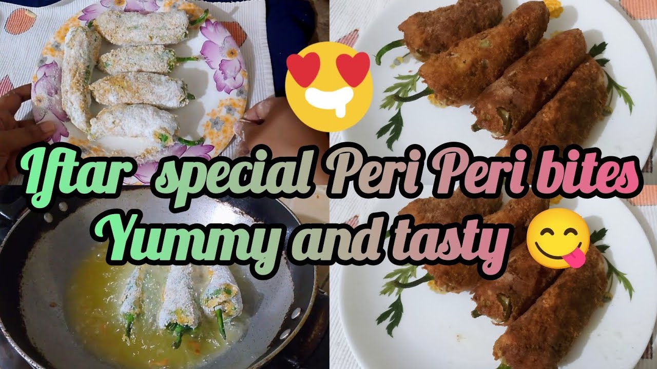 “Iftar Special Mazedar Peri Peri Bites – Crispy, Spicy  Tasty Snack Recipe Jo Sabko Pasand  Aaye