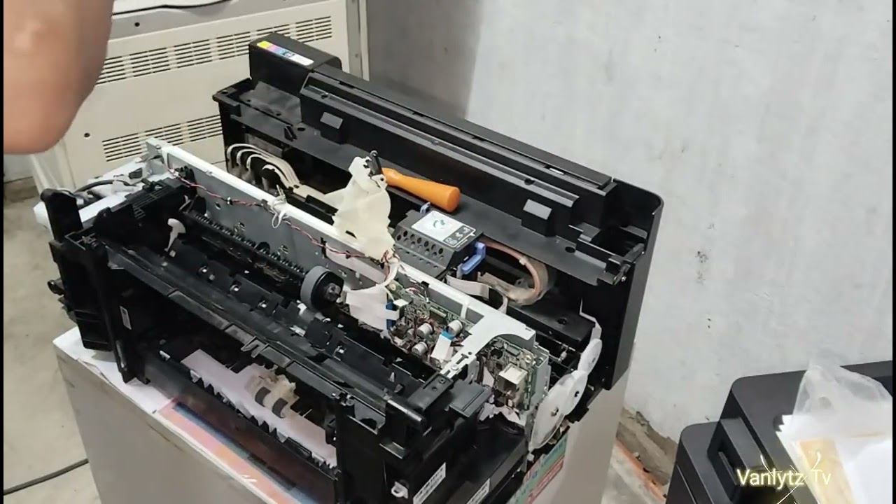Epson L14150 How To Solve Paper Jam Part-ll