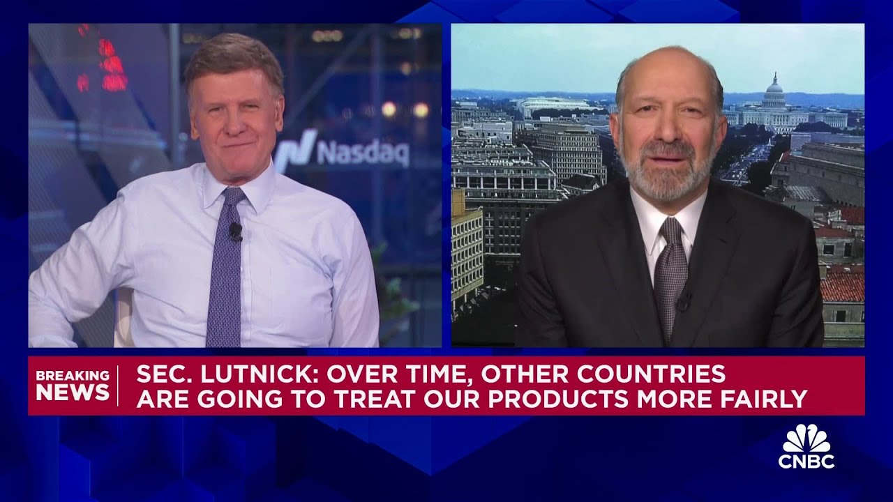 Watch CNBC's full interview with Commerce Secretary Howard Lutnick