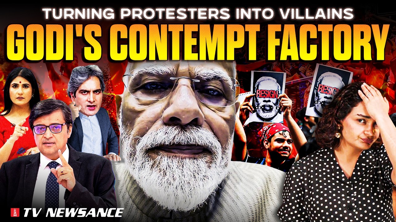Godi vs Cockroaches: The TV media campaign EXPOSED | TV Newsance is here 🪳