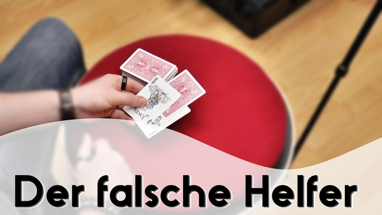 Der falsche Helfer (Kartentrick Tutorial/Erklärung German/Deutsch)